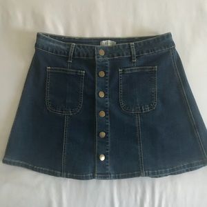 Altar’d State Denim Skirt
